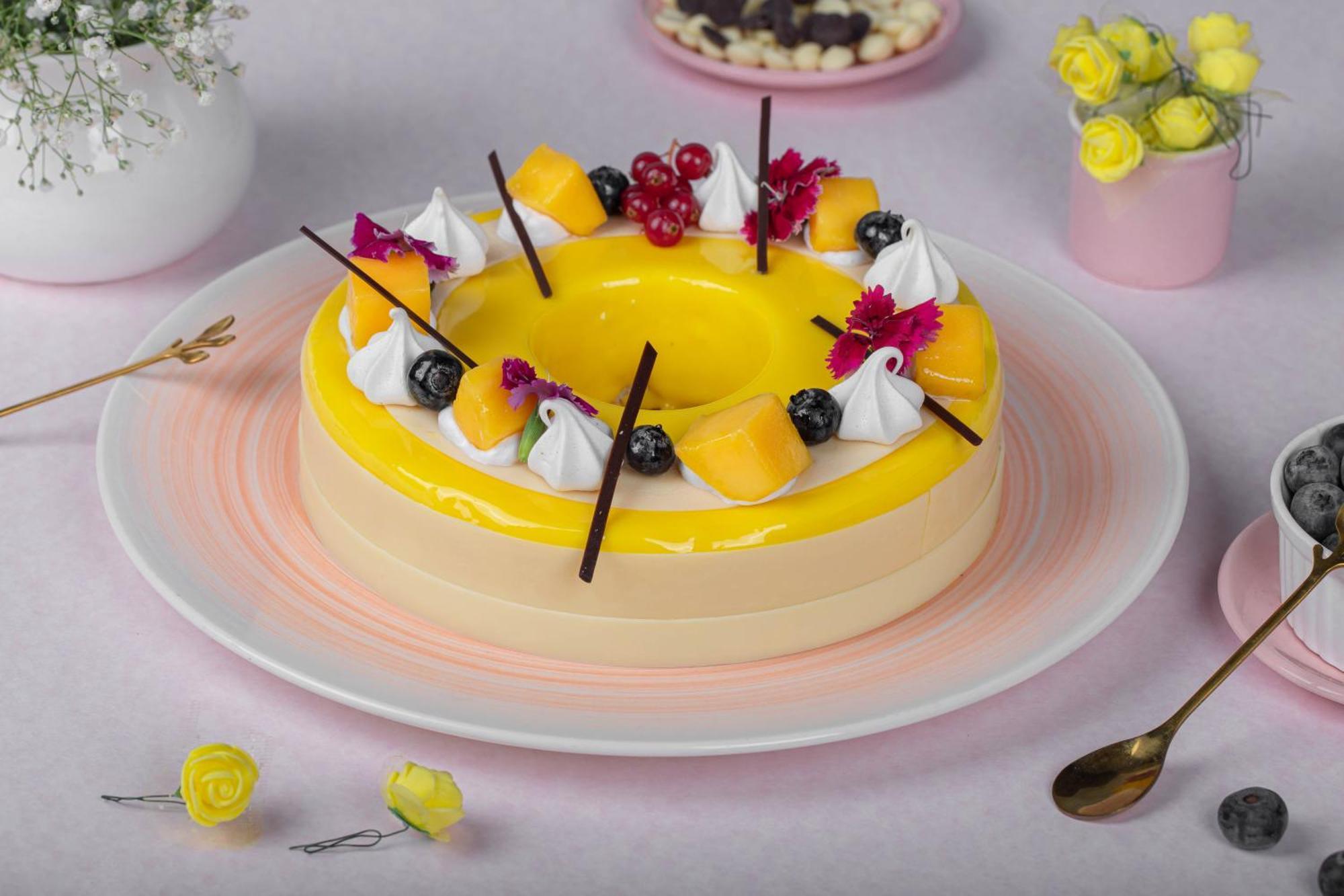 Jw Marriott Hotel New Delhi Aerocity Eksteriør bilde A mango float